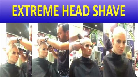 female headshave youtube|extreme haircuts and headshave videos.